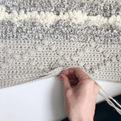 baby puff stitch pattern