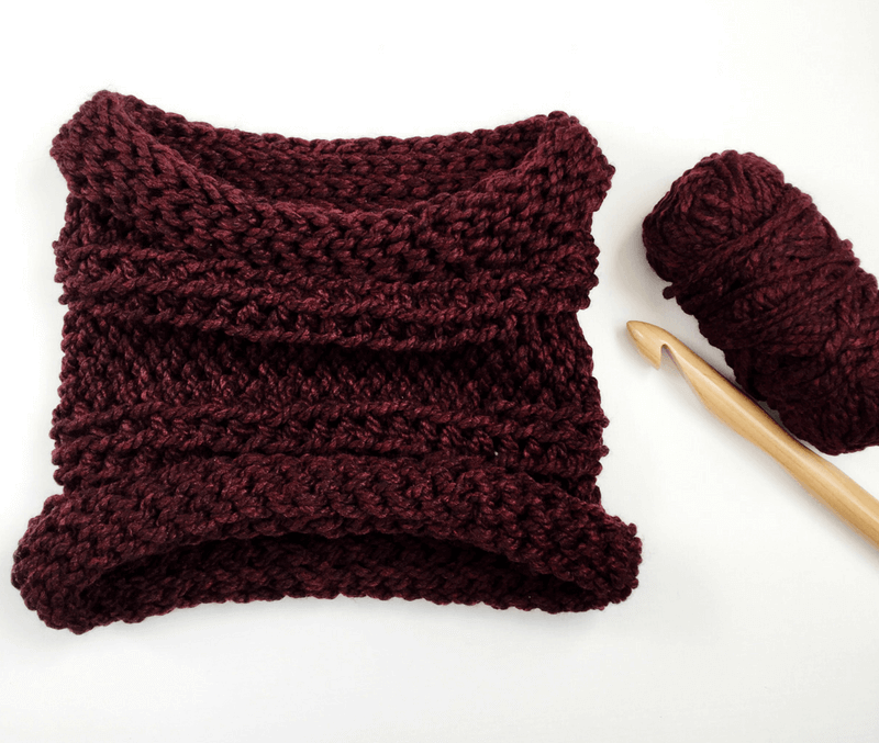 How To Make A Chunky Crochet Scarf That Will Lay Perfect