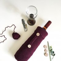 A wine bottle gift bag is the best hostess gift. Crochet gift ideas you'll want to give to your friends.